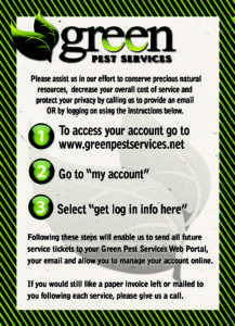 Green Pest Services Info Card