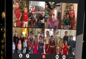 RealLife Kids Christmas Zoom Call
